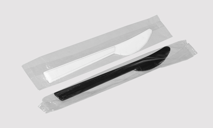 Μονό Και Συσκευασμένο Πλαστικά Μαχαίρι
