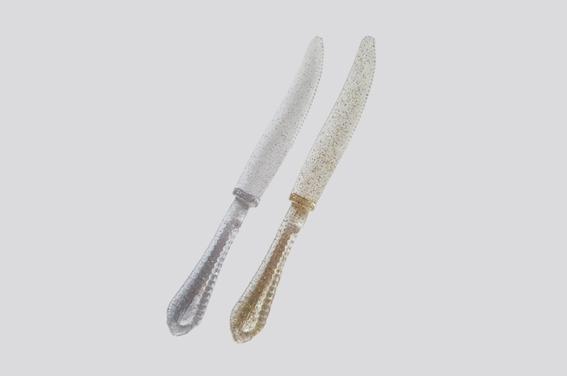 Πλατίνα Πλαστικά Μαχαίρι - Λάμψη